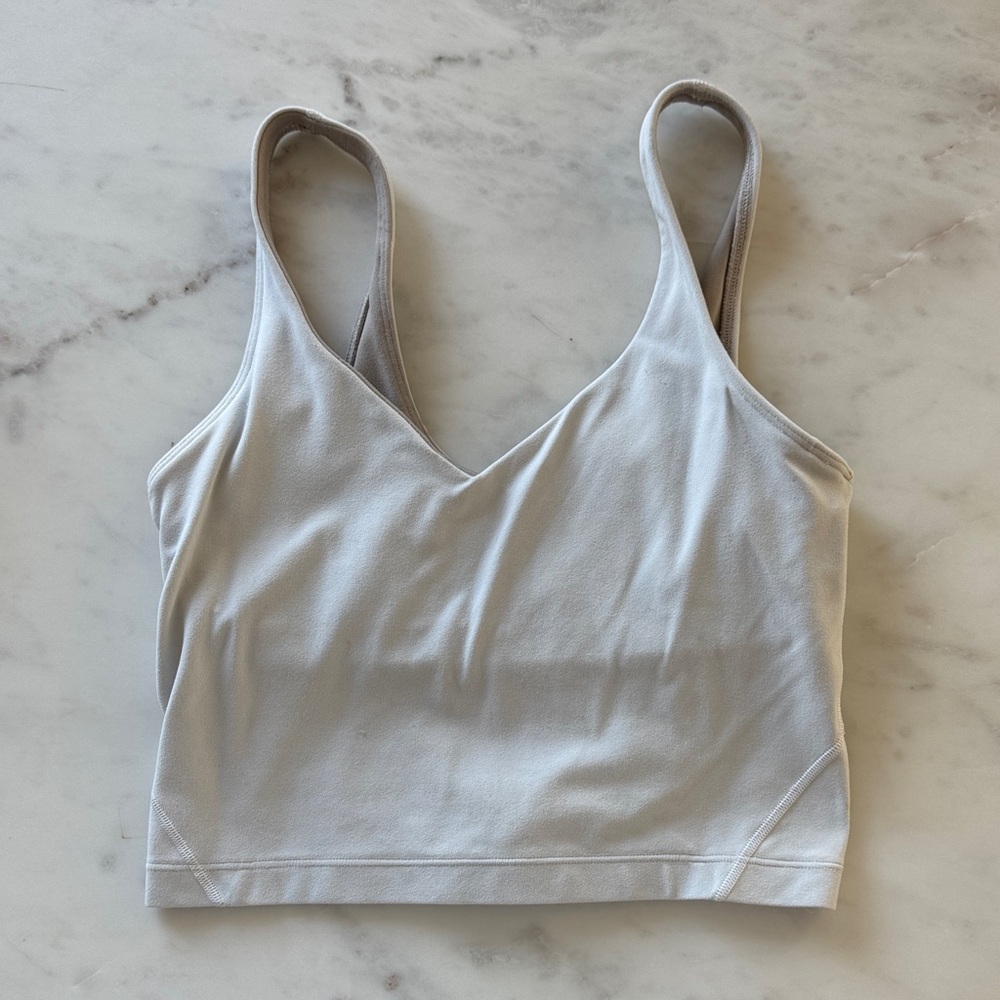 Lululemon Athletica Align tank top in white size 4
